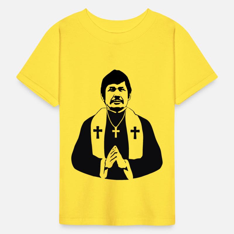Charles Bronson Priest T-Shirt - Vintage Hollywood
