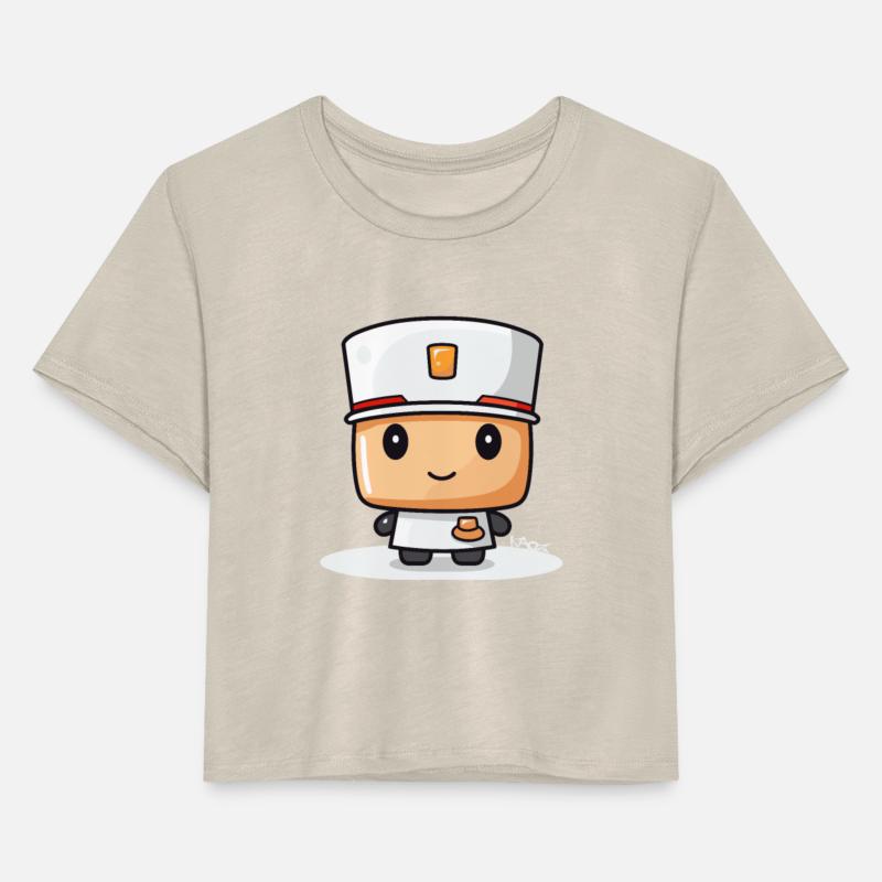 Chibi Cartoon Tofu Guy