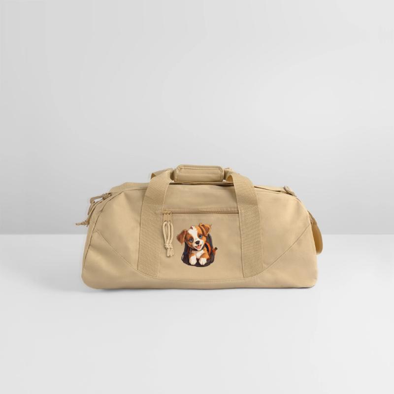 Chic Canine Carry: Stylish Dog-in-a-Bag Fashion!