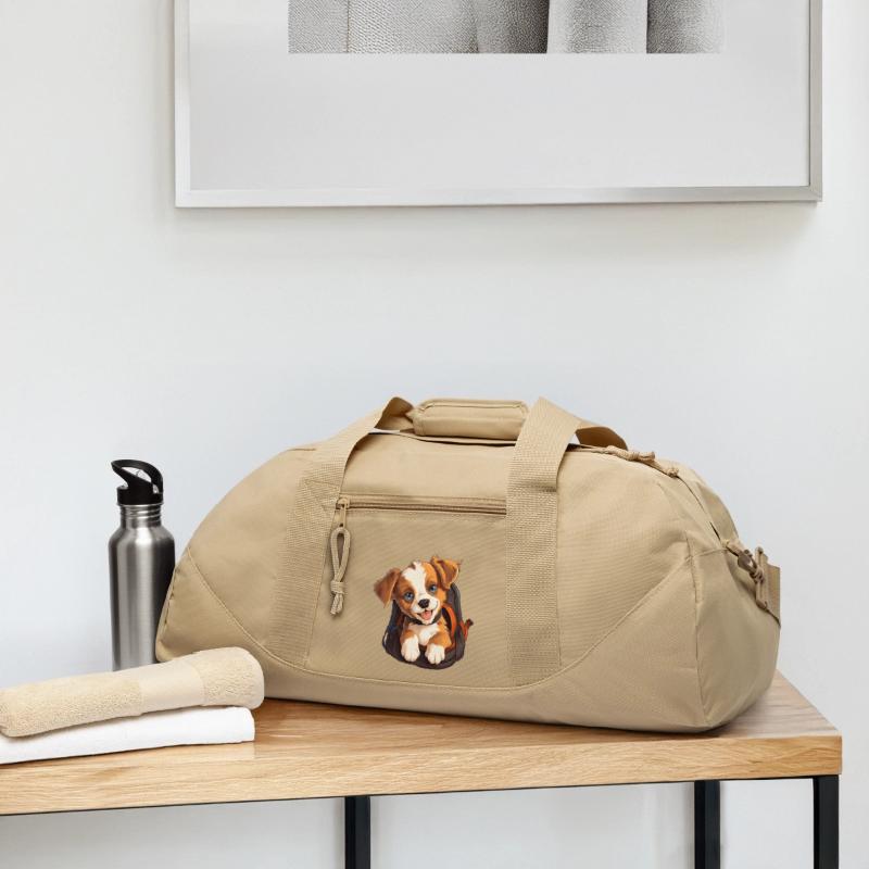 Chic Canine Carry: Stylish Dog-in-a-Bag Fashion!