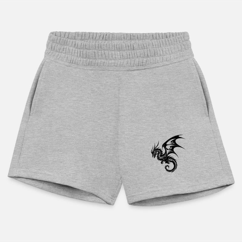 Chinese Flying Dragon In Tattoo Style