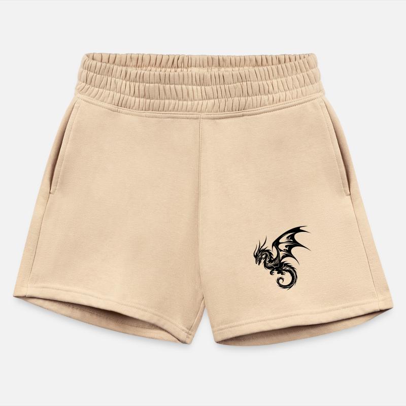 Chinese Flying Dragon In Tattoo Style