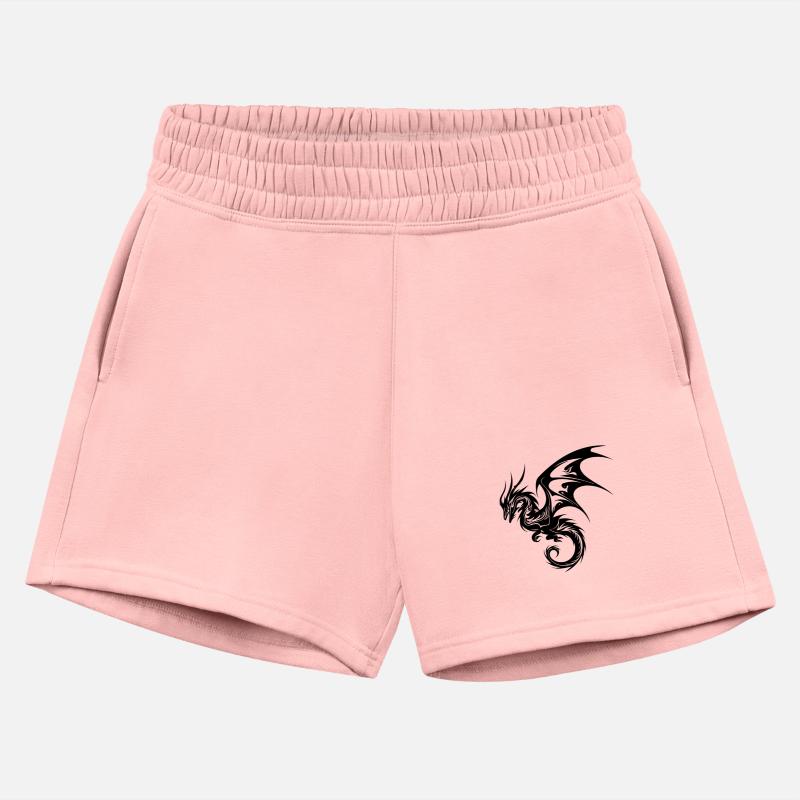 Chinese Flying Dragon In Tattoo Style