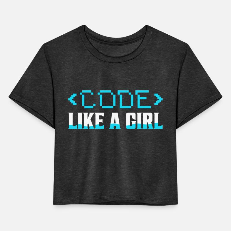 Code Like A Girl Coding Programmer