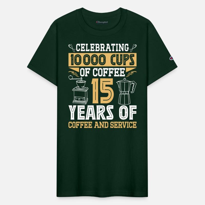 Colleague Celebrating 10000 Cups of Coffee Drinker