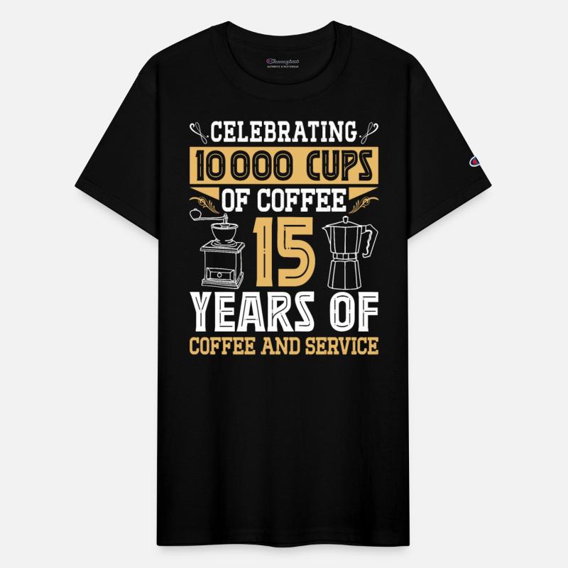 Colleague Celebrating 10000 Cups of Coffee Drinker