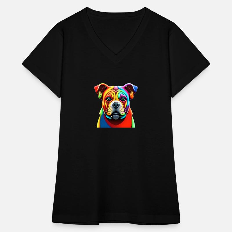 Colorful Dog Print