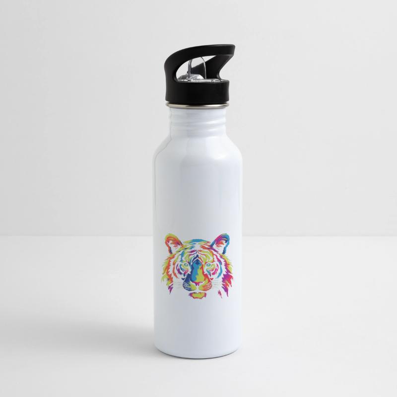 Colorful Modern Rainbow Tiger