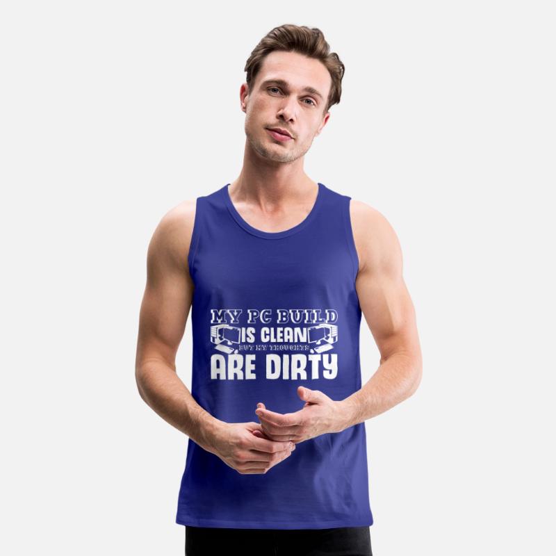 Computer Build Joke Gaming Monitor Tech Cloud FPS