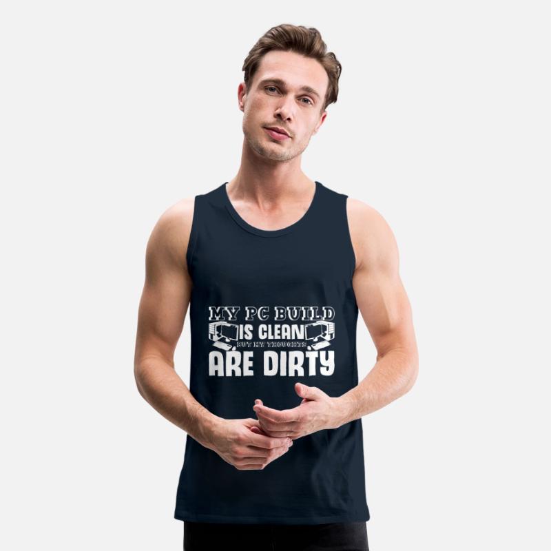 Computer Build Joke Gaming Monitor Tech Cloud FPS