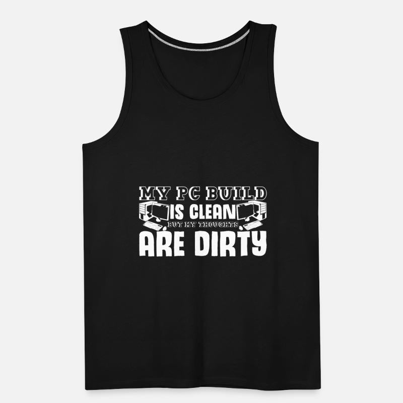 Computer Build Joke Gaming Monitor Tech Cloud FPS