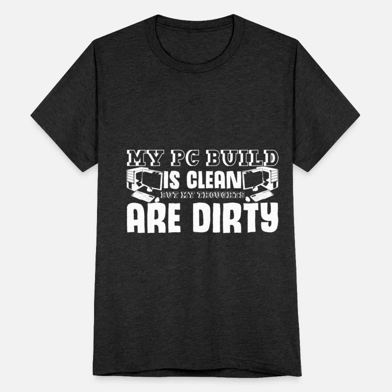 Computer Build Joke Gaming Monitor Tech Cloud FPS