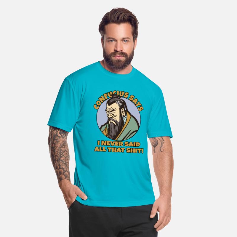 confucius says i never said all that shit