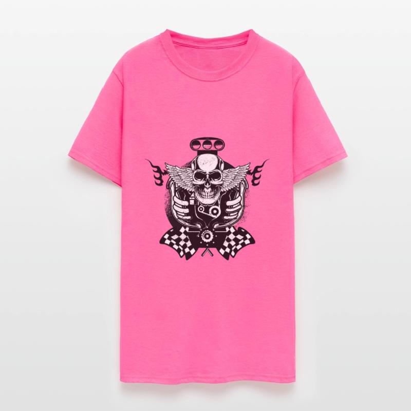 Cool Motor Vehicle With Skull