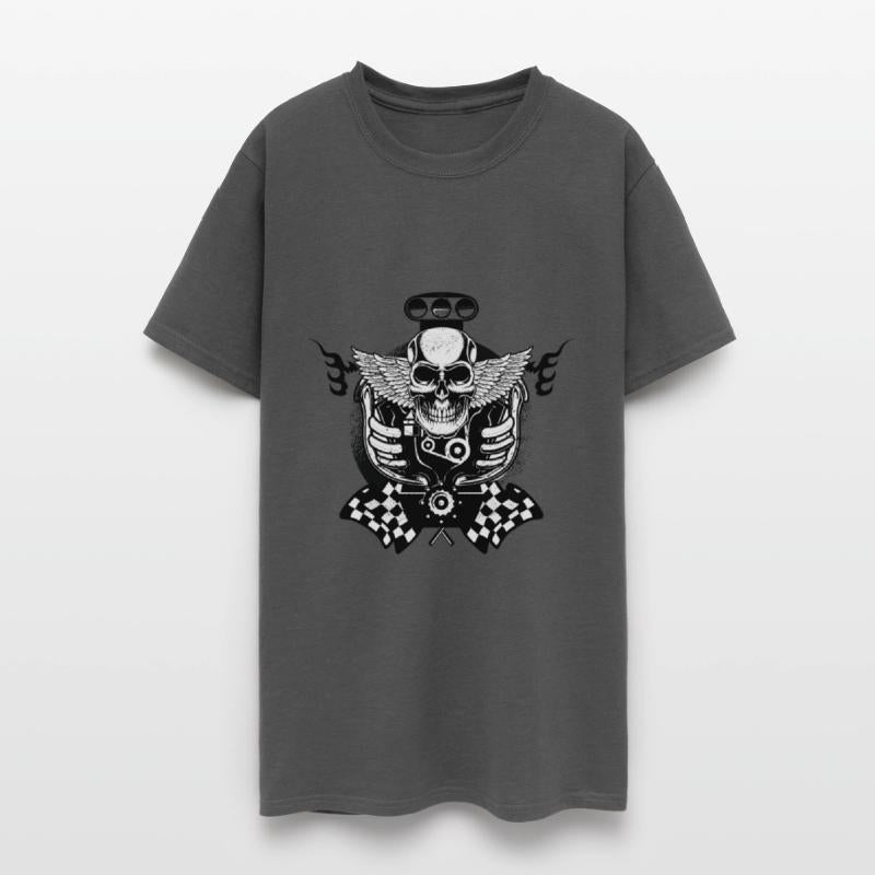 Cool Motor Vehicle With Skull