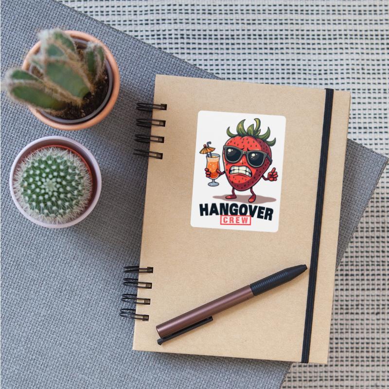 Cool strawberry with beer - for vacations