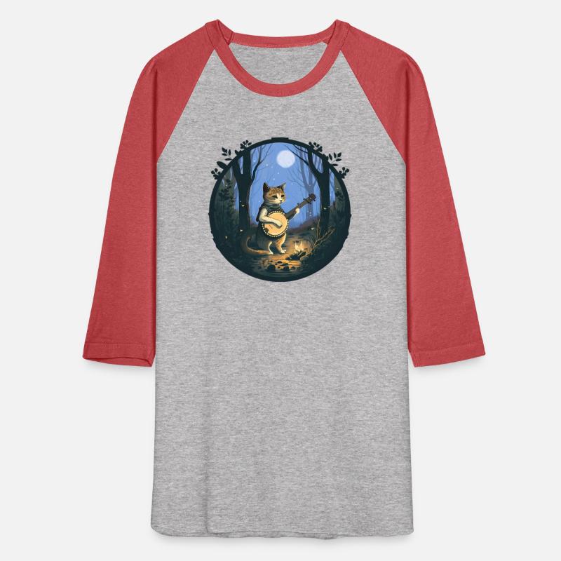 Cottagecore Aesthetic Cat Playing Banjo Camg