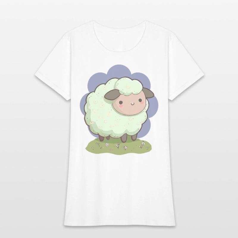 Cottagecore Sheep Cute Farm Sheep Rural Living