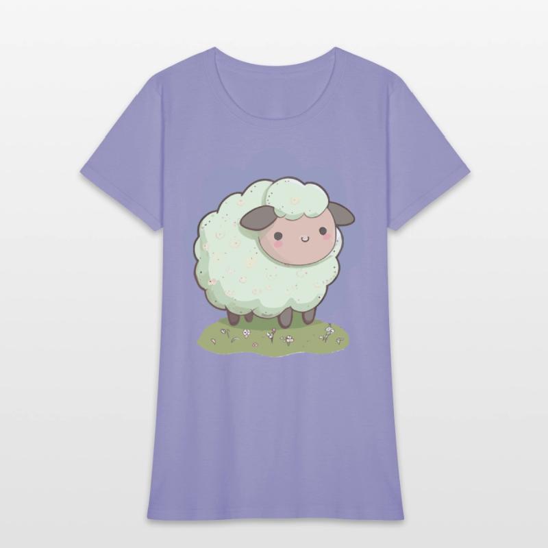 Cottagecore Sheep Cute Farm Sheep Rural Living