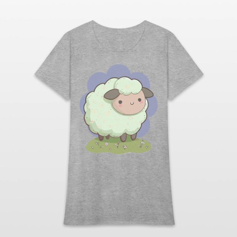 Cottagecore Sheep Cute Farm Sheep Rural Living