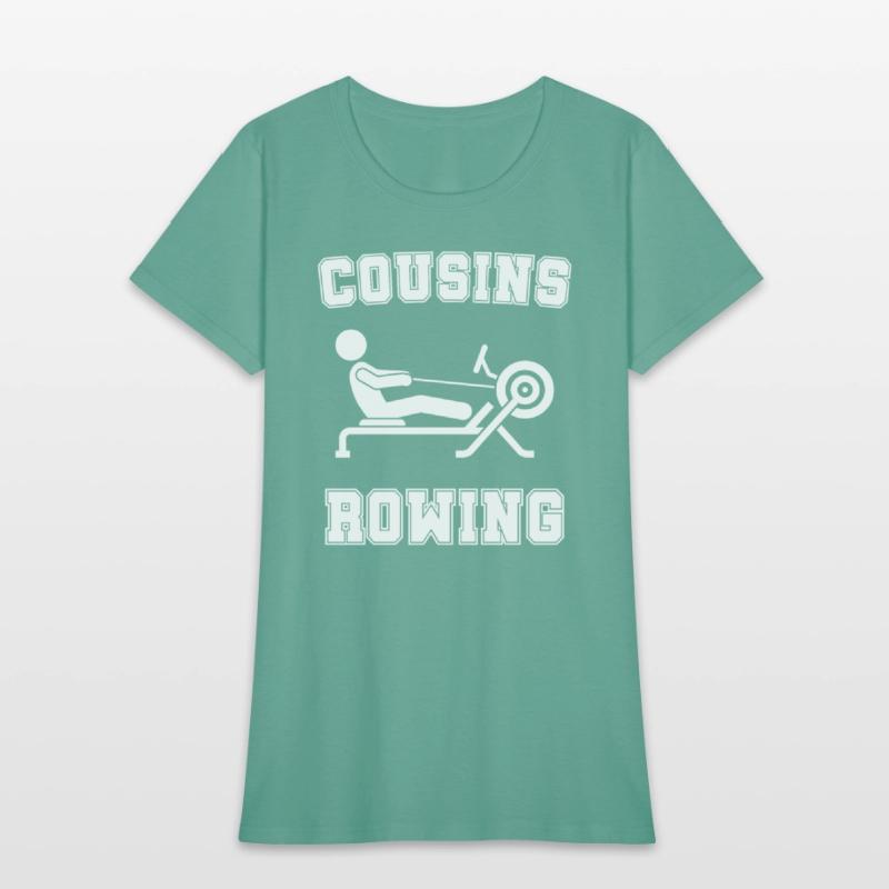 Cousins Rowing Funny Rowing Machine For Gym Lover