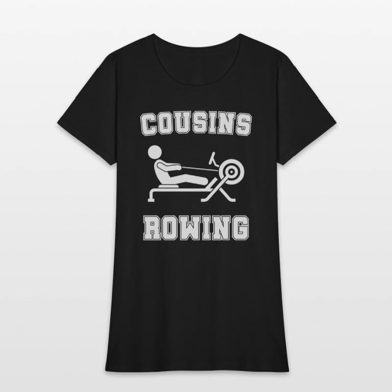 Cousins Rowing Funny Rowing Machine For Gym Lover