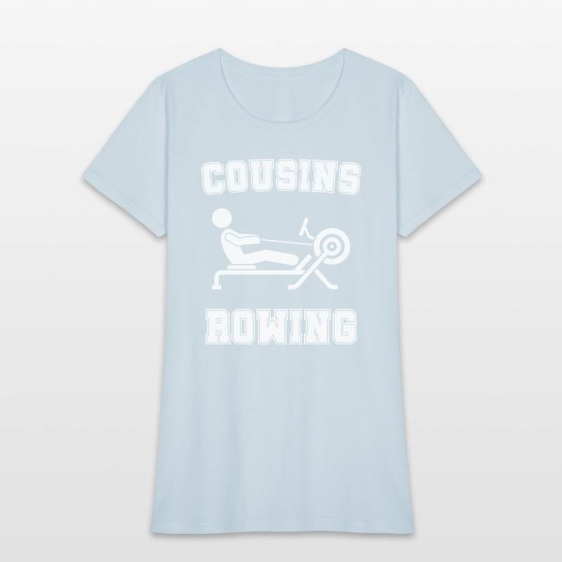 Cousins Rowing Funny Rowing Machine For Gym Lover