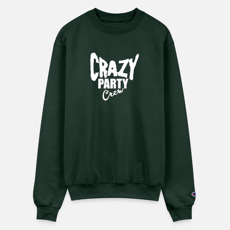 Crazy Party Crew Weird Insane Mad Fun Team Friends