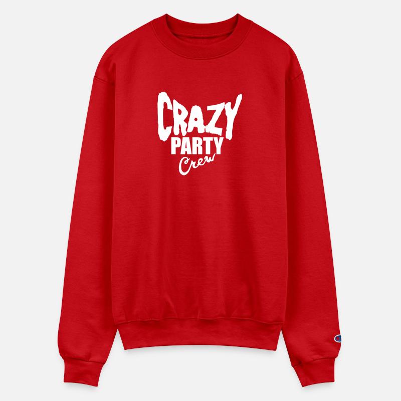 Crazy Party Crew Weird Insane Mad Fun Team Friends