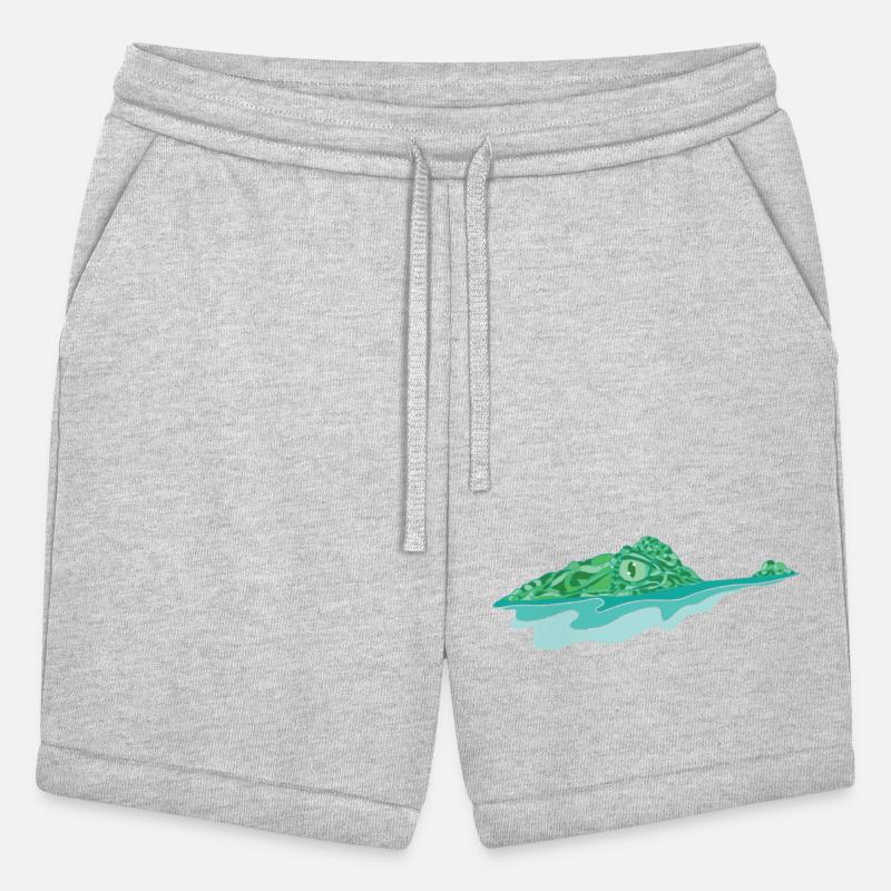 crocodile hiding in the water beware