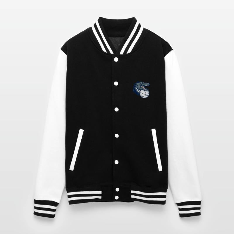 Crocodile with ball. Sports icon