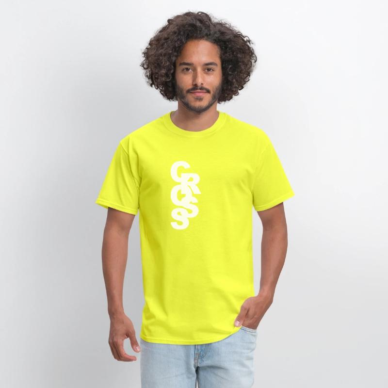 Cross Country Running Stacked Font Play Stylishs,