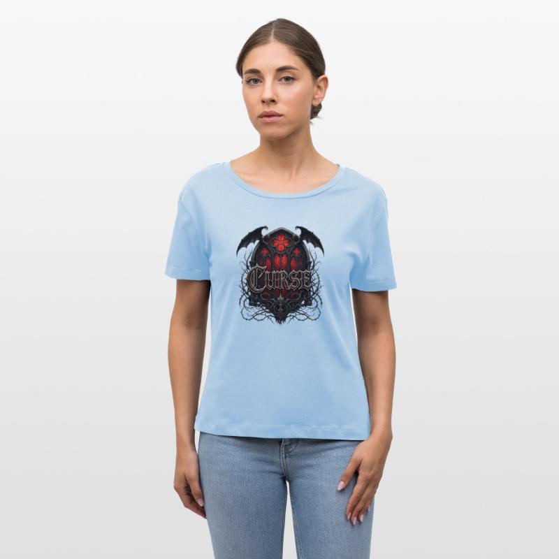 Curse – Gothic Church Window Dark Fantasy Design