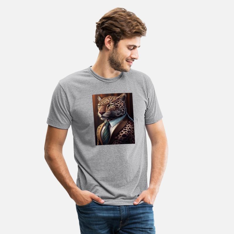 Cute Jaguar in a Suit - Funny Animal Wildlife