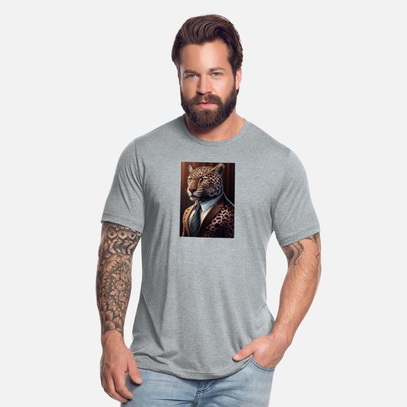 Cute Jaguar in a Suit - Funny Animal Wildlife