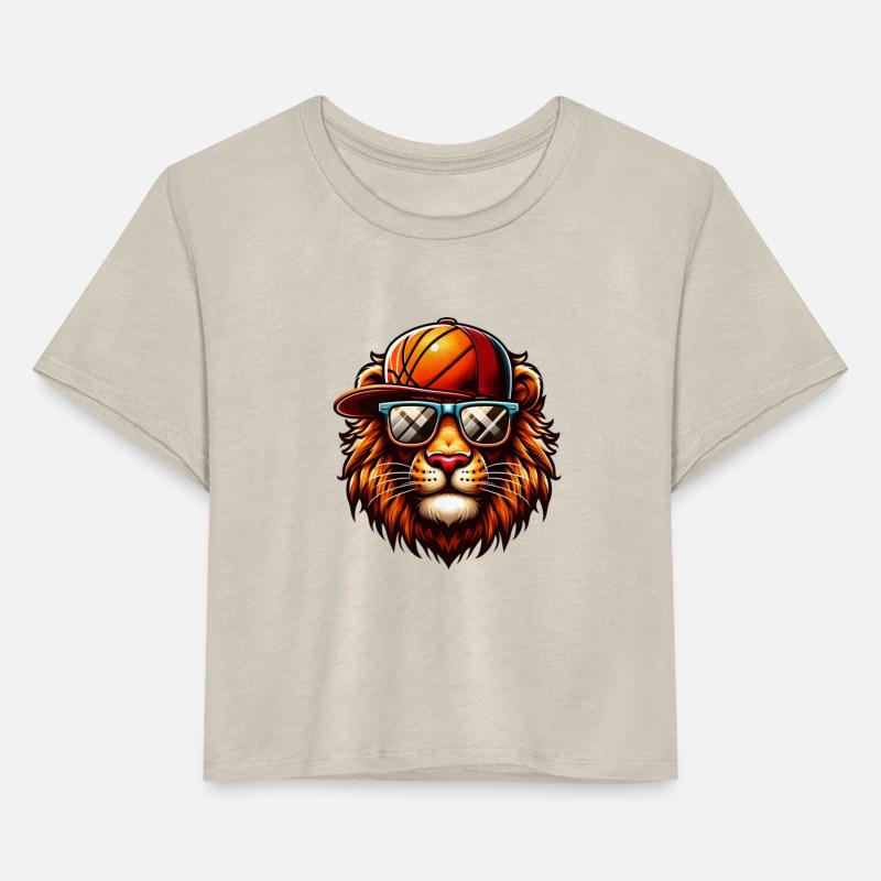 Cute Lion Playing Basketball: King Of The Court