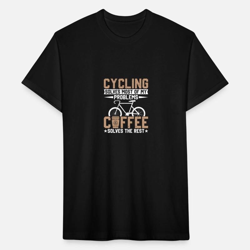 Cycling Solves My Problems Coffee Solves The Rest