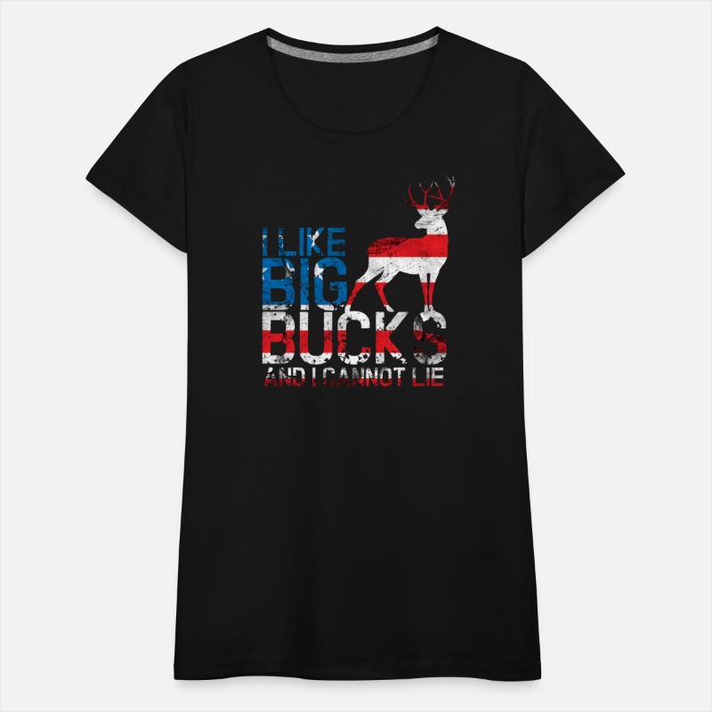Deer Hunting USA Flag I Like Big Bucks
