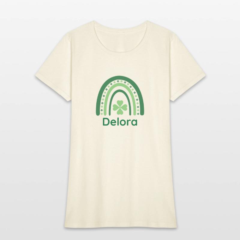 Delora Clover Charm Boho Rainbow