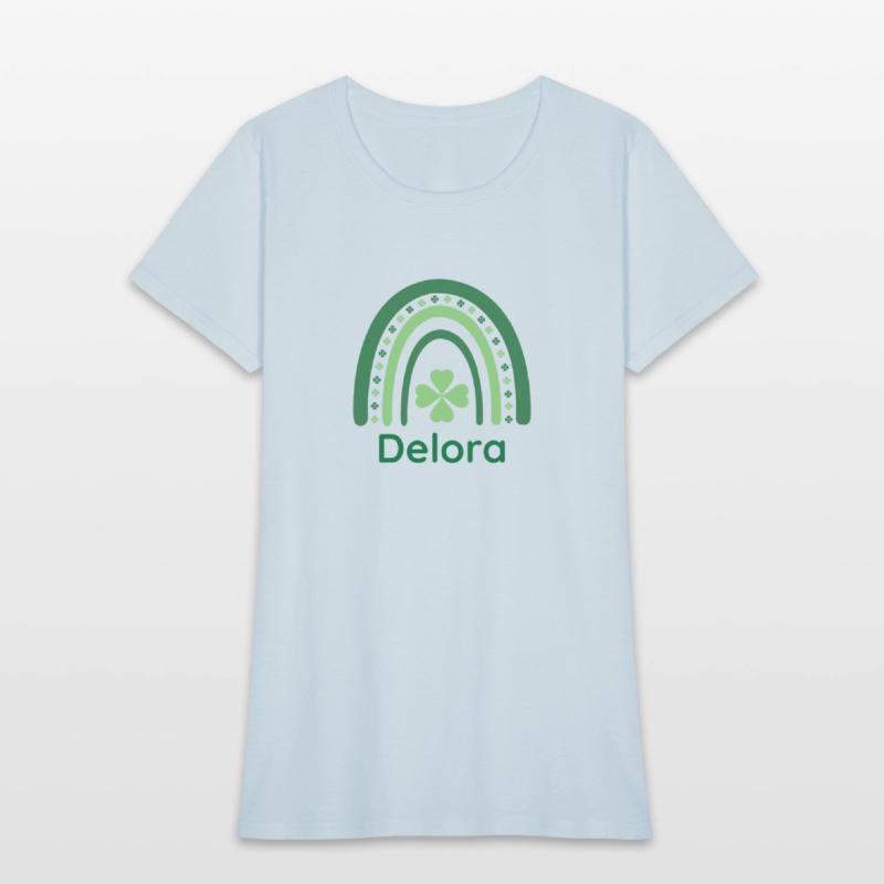 Delora Clover Charm Boho Rainbow