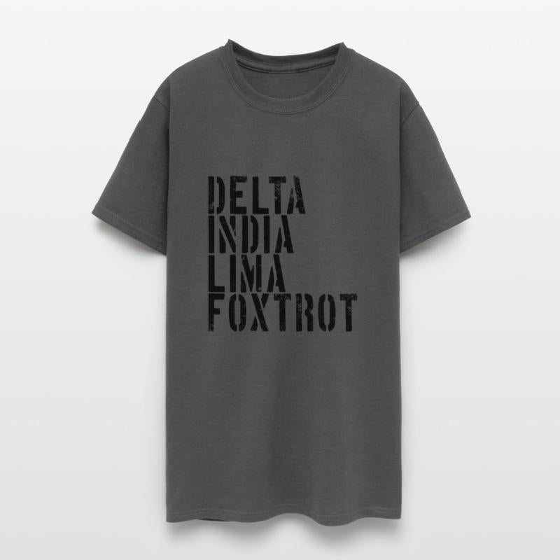 Delta India Lima Foxtrot Phonetic Hot Dad Men'svet