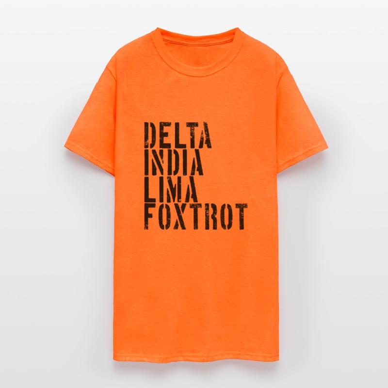Delta India Lima Foxtrot Phonetic Hot Dad Men'svet