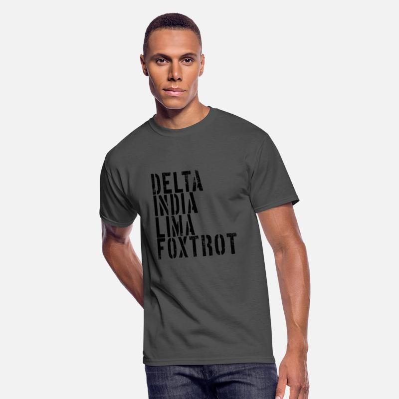 Delta India Lima Foxtrot Phonetic Hot Dad Men'svet
