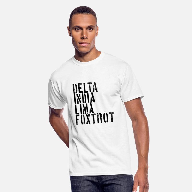 Delta India Lima Foxtrot Phonetic Hot Dad Men'svet