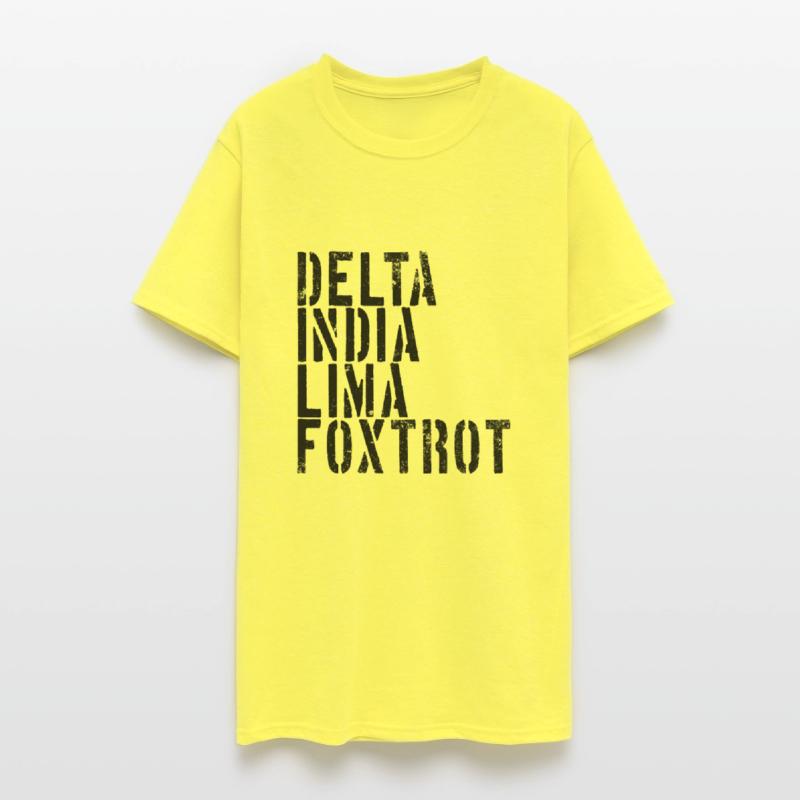 Delta India Lima Foxtrot Phonetic Hot Dad Men'svet