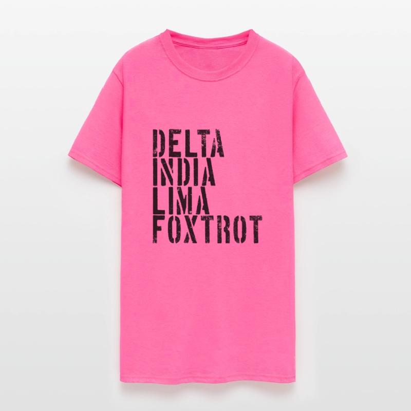 Delta India Lima Foxtrot Phonetic Hot Dad Men'svet