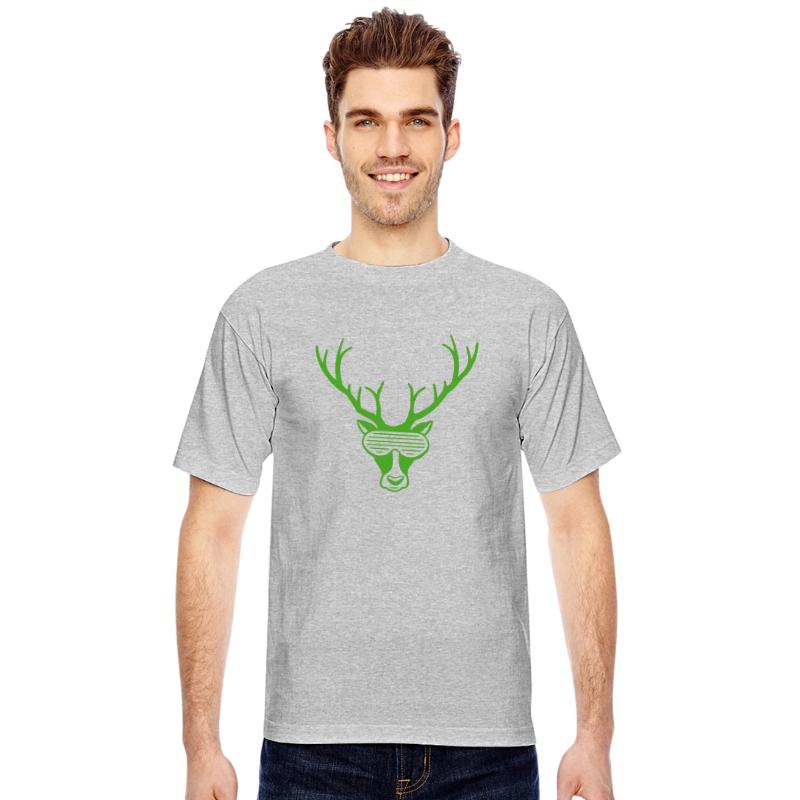DJ Stag Antlers Head Sunglasses Face Party Music