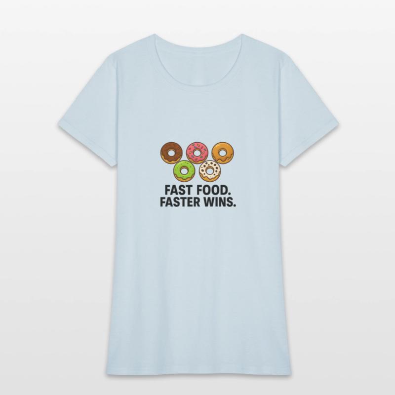 Donuts Champions – Funny Fast Food Design