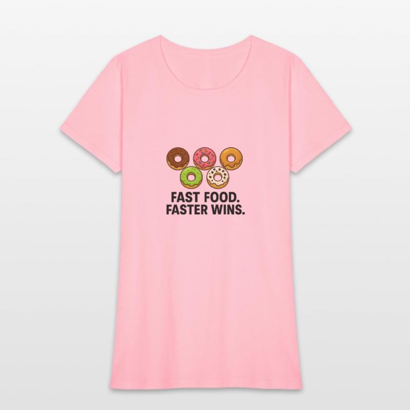 Donuts Champions – Funny Fast Food Design