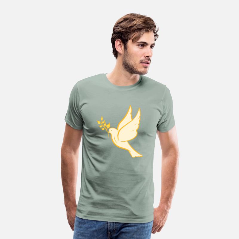 Dove of peace, hand drawn illustration